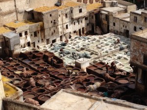 Tannery, Fes